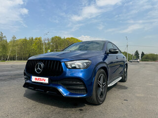 2021 Mercedes-Benz GLE Coupe 350 e II (C167), синий, 8700000 рублей, вид 3
