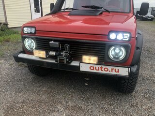 1995 Lada (ВАЗ) 2121 (4x4) I Рестайлинг, красный, 465000 рублей, вид 3