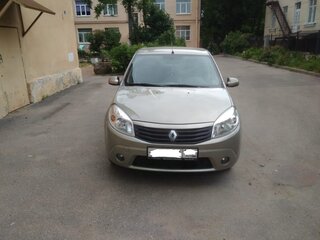 2011 Renault Sandero I, бежевый, 450000 рублей, вид 1
