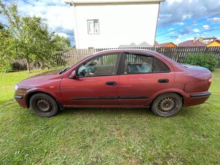 2002 Nissan Almera II (N16), пурпурный, 165000 рублей, вид 4