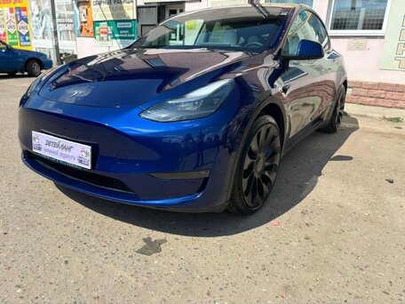 2022 Tesla Model Y Performance I, синий, 4250000 рублей, вид 1