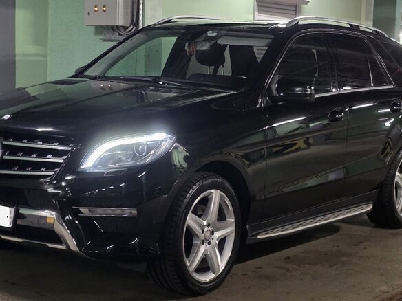 2014 Mercedes-Benz M-Класс 300 III (W166), чёрный - вид 1