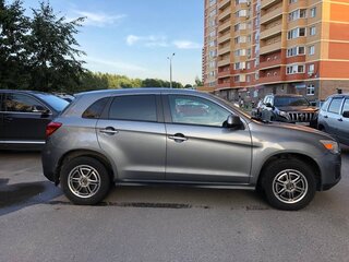 2015 Mitsubishi ASX I Рестайлинг, серый, 1200000 рублей, вид 4