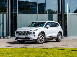 2021 Hyundai Santa Fe IV Рестайлинг, белый, 3440000 рублей, вид 1