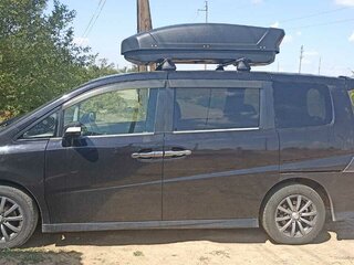 2008 Honda Stepwgn Spada III, чёрный, 1050000 рублей, вид 4