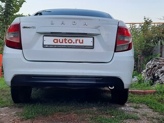 2019 Lada (ВАЗ) Granta I Рестайлинг, белый, 470000 рублей, вид 4