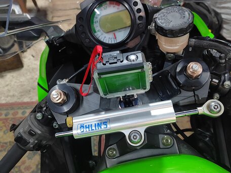 2008 Kawasaki ZX-10R Ninja, зелёный, 730000 рублей, вид 5