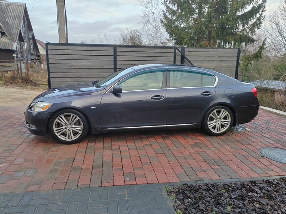 2007 Lexus GS 450h III, серый, 1050000 рублей - вид 9
