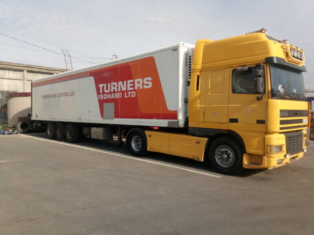 2000 DAF 95XF, жёлтый, 800000 рублей, вид 2