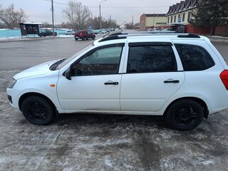2013 Lada (ВАЗ) Kalina II, белый, 380000 рублей, вид 3