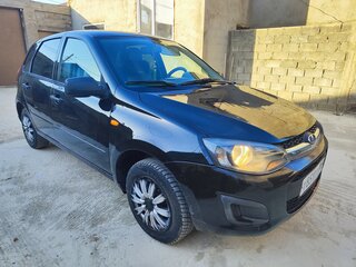 2015 Lada (ВАЗ) Kalina II, чёрный, 600000 рублей, вид 3