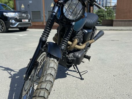 2008 Kawasaki W 800, синий, 500000 рублей, вид 1