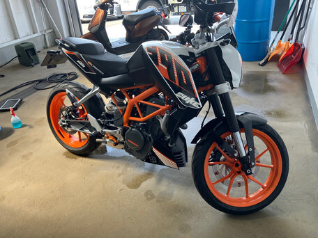 2014 KTM 390 Duke, чёрный, 460000 рублей, вид 1