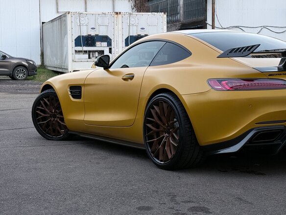 2015 Mercedes-Benz AMG GT S I, жёлтый, 10500000 рублей - вид 4