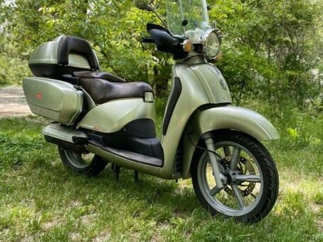 2000 Aprilia Scarabeo 125, зелёный, 129000 рублей, вид 2