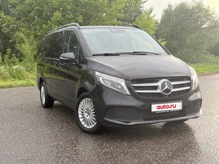 2019 Mercedes-Benz V-Класс Long 300 d длинный III (W447) Рестайлинг, чёрный, 4500000 рублей, вид 2