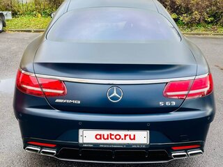2017 Mercedes-Benz S-Класс AMG 63 AMG III (W222, C217) Рестайлинг, синий, 14500000 рублей, вид 5