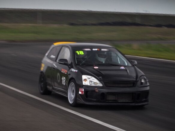 2004 Honda Civic Type R VII Рестайлинг, чёрный - вид 8