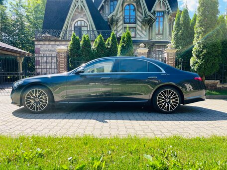 2021 Mercedes-Benz S-Класс 350 d Long 4MATIC VII (W223), серый, 8150000 рублей, вид 4