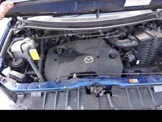 2004 Mazda MPV II (LW) Рестайлинг, синий, 580000 рублей, вид 3
