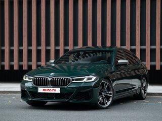 2020 BMW 5 серии M550i xDrive VII (G30/G31/G38) Рестайлинг, зелёный, 11500000 рублей, вид 1