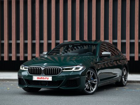2020 BMW 5 серии M550i xDrive VII (G30/G31/G38) Рестайлинг, зелёный, 11500000 рублей, вид 1