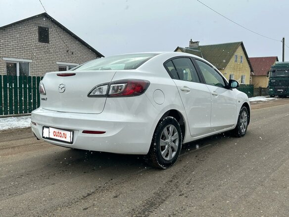 2012 Mazda 3 II (BL) Рестайлинг, белый, 760000 рублей - вид 6