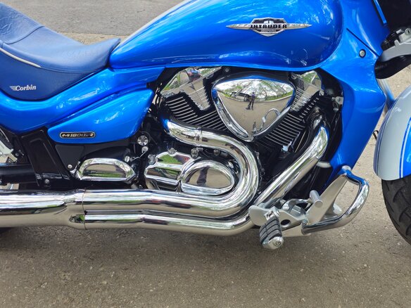 2011 Suzuki Boulevard M109R, синий, 1500000 рублей - вид 11