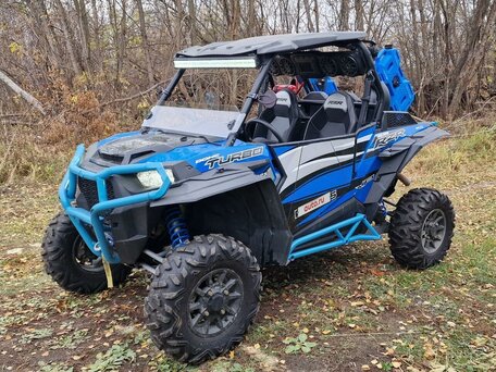 2017 Polaris RZR XP Turbo EPS, синий, 1600000 рублей, вид 1