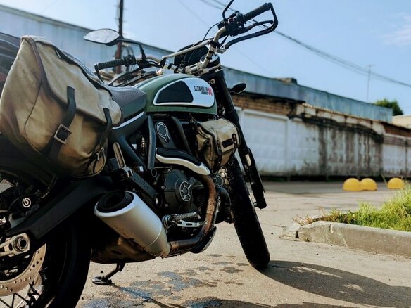 2015 Ducati Scrambler 800, зелёный, 475000 рублей - вид 2
