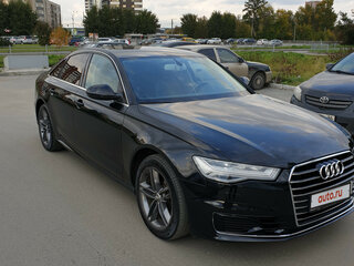 2015 Audi A6 IV (C7) Рестайлинг, чёрный, 2200000 рублей, вид 4