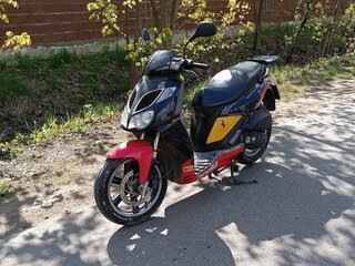 2006 Aprilia SportCity 200, чёрный, 150000 рублей, вид 3