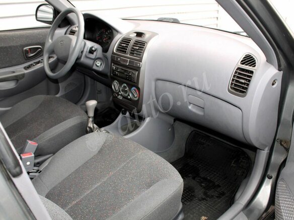 2007 Hyundai Accent ТагАЗ II, серый - вид 9