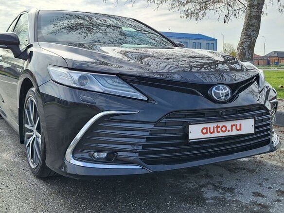 2020 Toyota Camry VIII (XV70), чёрный - вид 15
