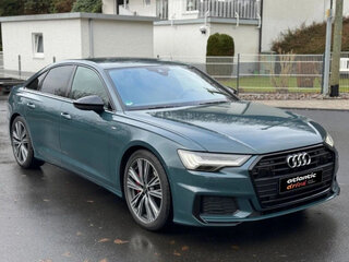 2023 Audi A6 45 TDI V (C8), зелёный, 6320000 рублей, вид 2