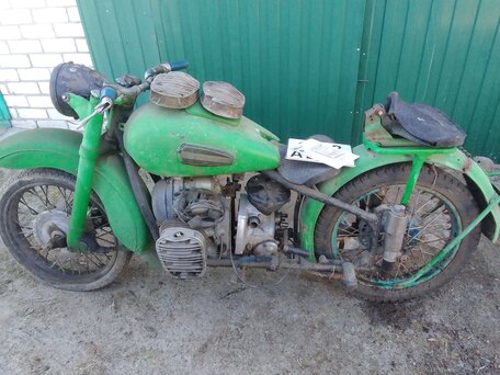 1950 Урал M-72, зелёный, 140000 рублей, вид 1