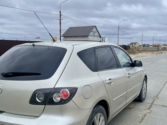 2008 Mazda 3 I (BK) Рестайлинг, серый, 700000 рублей - вид 1