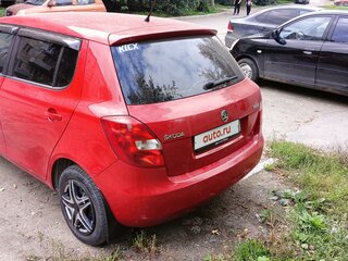 2013 Skoda Fabia II Рестайлинг, красный, 620000 рублей, вид 4
