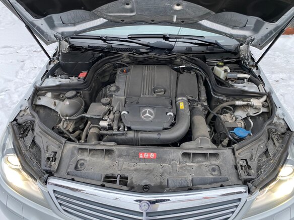 2011 Mercedes-Benz C-Класс 180 BlueEFFICIENCY III (W204) Рестайлинг, серебристый - вид 23