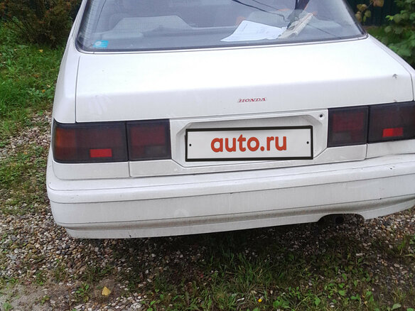1987 Honda Accord III, белый - вид 1