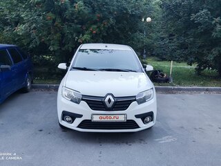 2018 Renault Logan II Рестайлинг, белый, 695000 рублей, вид 1
