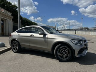2019 Mercedes-Benz GLC Coupe 300 d I (C253) Рестайлинг, серебристый, 4900000 рублей, вид 2