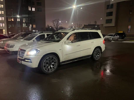 2012 Mercedes-Benz GL-Класс 350 I (X164) Рестайлинг, белый, 1850000 рублей, вид 2