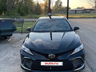 2018 Toyota Camry VIII (XV70), чёрный, 3200000 рублей, вид 2