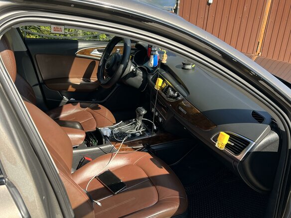 2012 Audi A6 IV (C7), серый, 1900000 рублей - вид 6