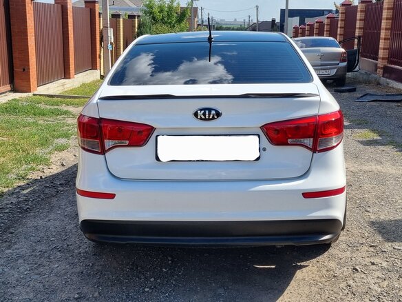 2016 Kia Rio III Рестайлинг, белый, 790000 рублей - вид 6