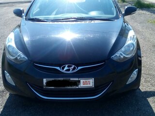 2011 Hyundai Avante V, чёрный, 950000 рублей, вид 2