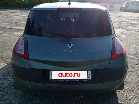 2004 Renault Megane II, зелёный, 250000 рублей - вид 2