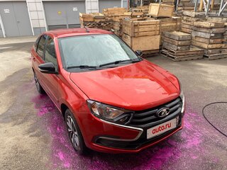 2019 Lada (ВАЗ) Granta I Рестайлинг, красный, 790000 рублей, вид 3