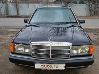 1992 Mercedes-Benz 190 (W201), чёрный, 1500000 рублей, вид 1